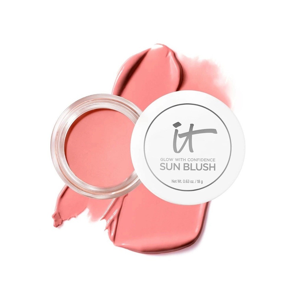 IT Cosmetics Glow With‎ Confidence SUN BLUSH (Sunlit 10) - 0.63 Oz 18g NEW